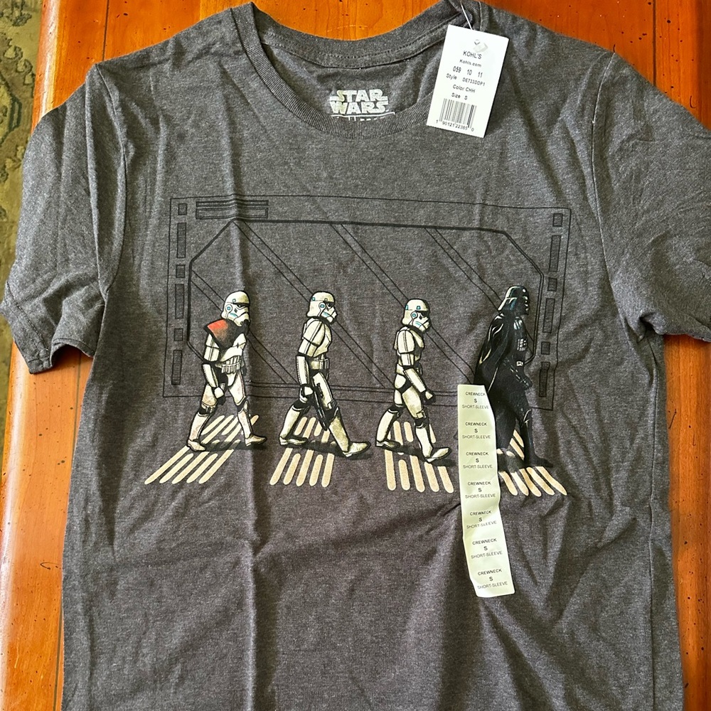 Star Wars MAD Engine Charcoal Tee Men’s Small